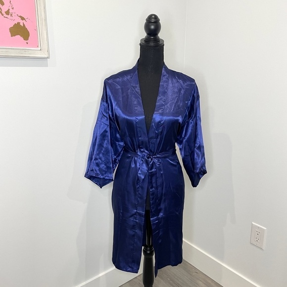 Other - Maid of Honor Wedding Blue Belted Robe